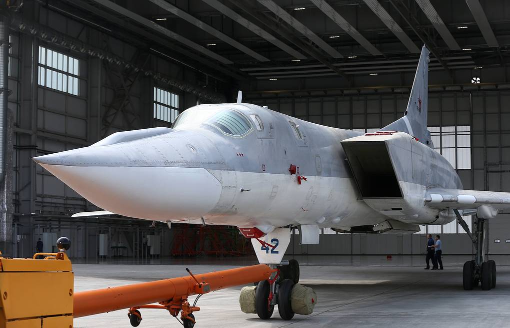 May bay nem bom chien luoc Tu-22M3 cua Nga. Anh: TASS