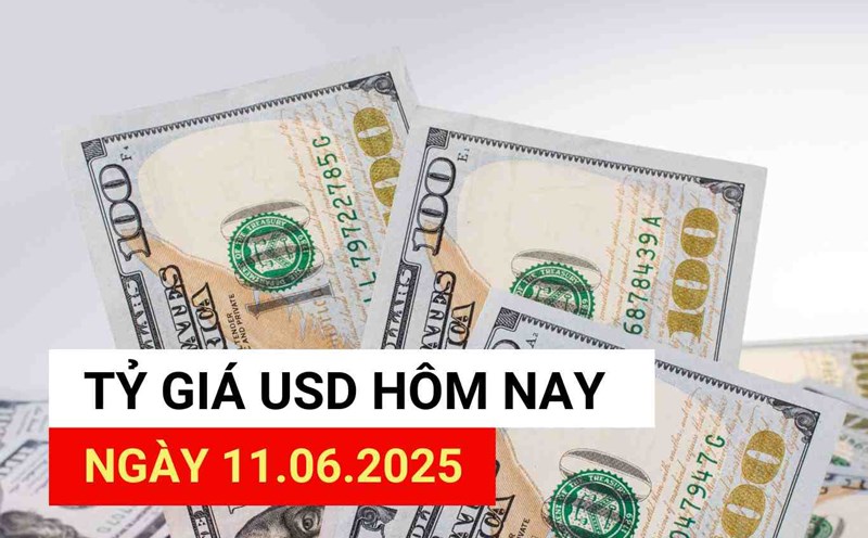 USD exchange rate today 11.6.2025.