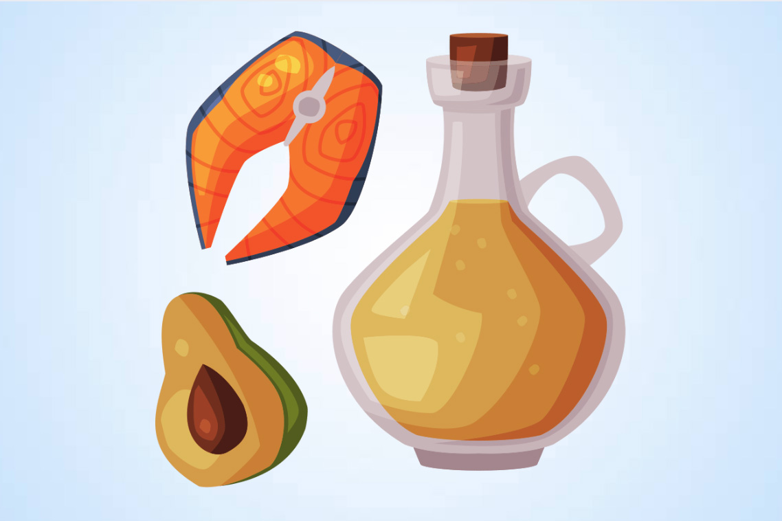 Unexpected benefits of healthy fats in the summer. Graphics: Thien Nhan