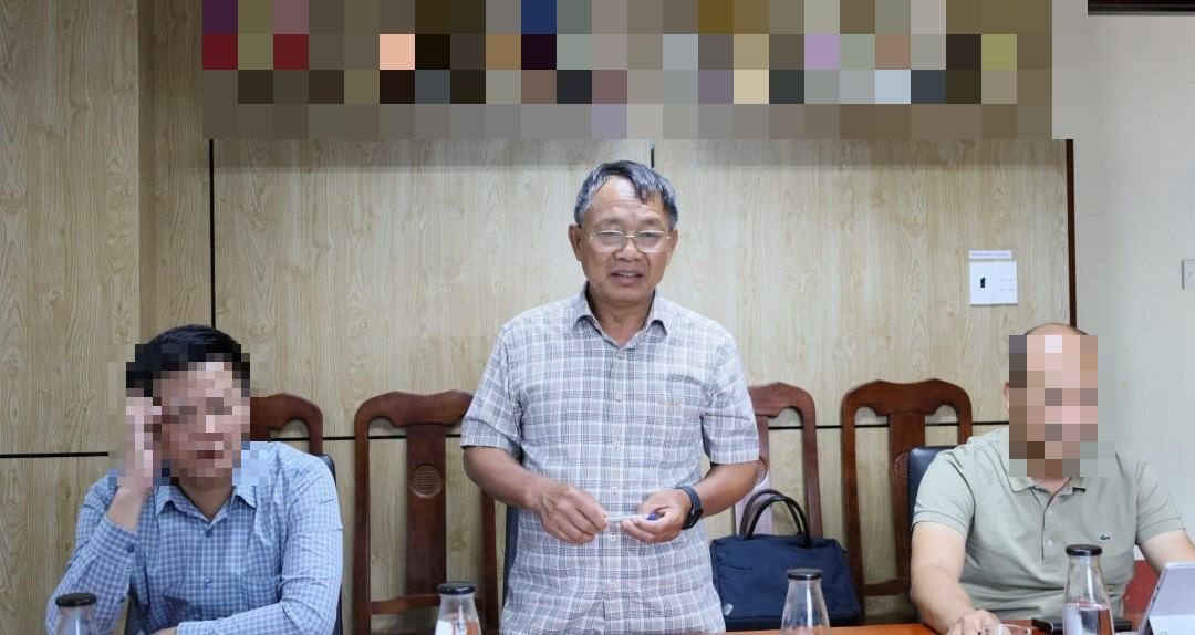 Ông Vũ Đức Côn thời điểm chưa xin thôi chức Chủ tịch Hiệp hội Sầu riêng tỉnh Đắk Lắk. Ảnh: Minh Thuận 