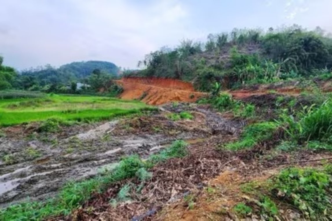 Du an cao toc Cho Moi - Bac Kan dang gap vuong mac trong cong tac ban giao mat bang. Anh: Viet Hung.