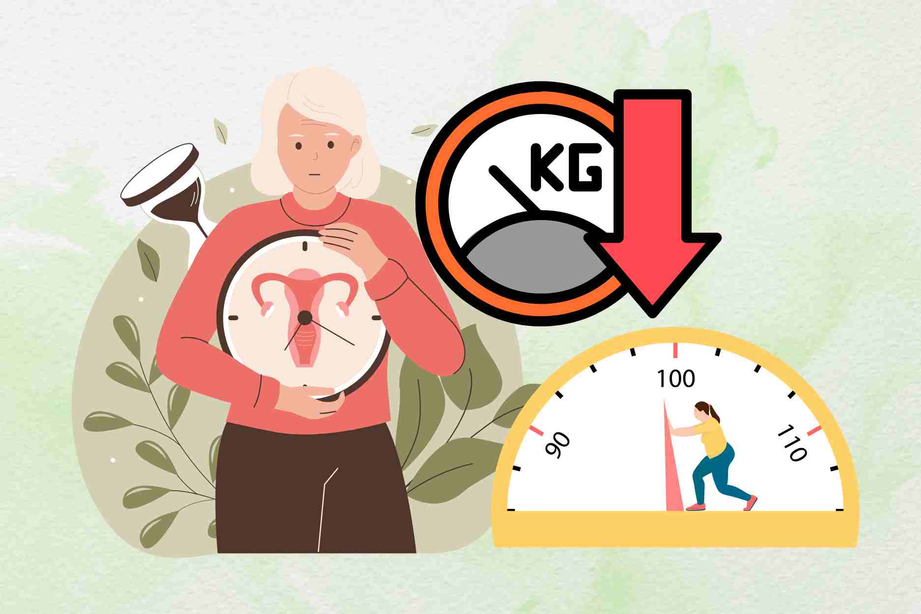 How to change your diet to lose weight during menopause