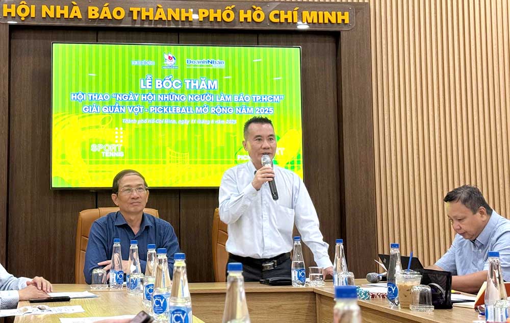 El festival deportivo "Ho Chi Minh City Periodists" puso a la competencia Pickleball. Foto: Thanh Vu