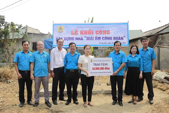 Hơn 85.000 lượt đoàn viên ở Huế được chăm lo phúc lợi