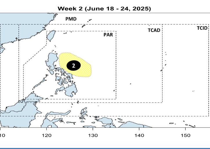 Sau bao so 1 Wutip, du kien co 2 ap thap gan Bien Dong xuat hien. Anh: PAGASA