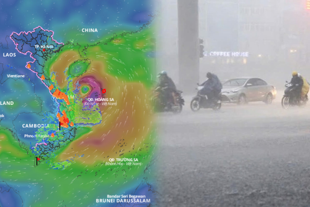Pronostico 2 escenarios de Typhoon No. 1 Wutip y pesas lluvias en los proximos 3 dias