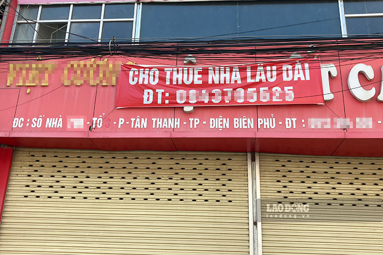 Muchos lados colgan de mar en alquiler en la ciudad de Dien Bien Phu. Foto: Quang dat