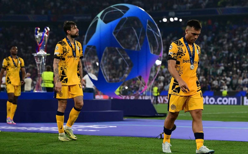 Inter co the voi noi buon thua chung ket Champions League voi danh hieu FIFA Club World Cup. Anh: AFP