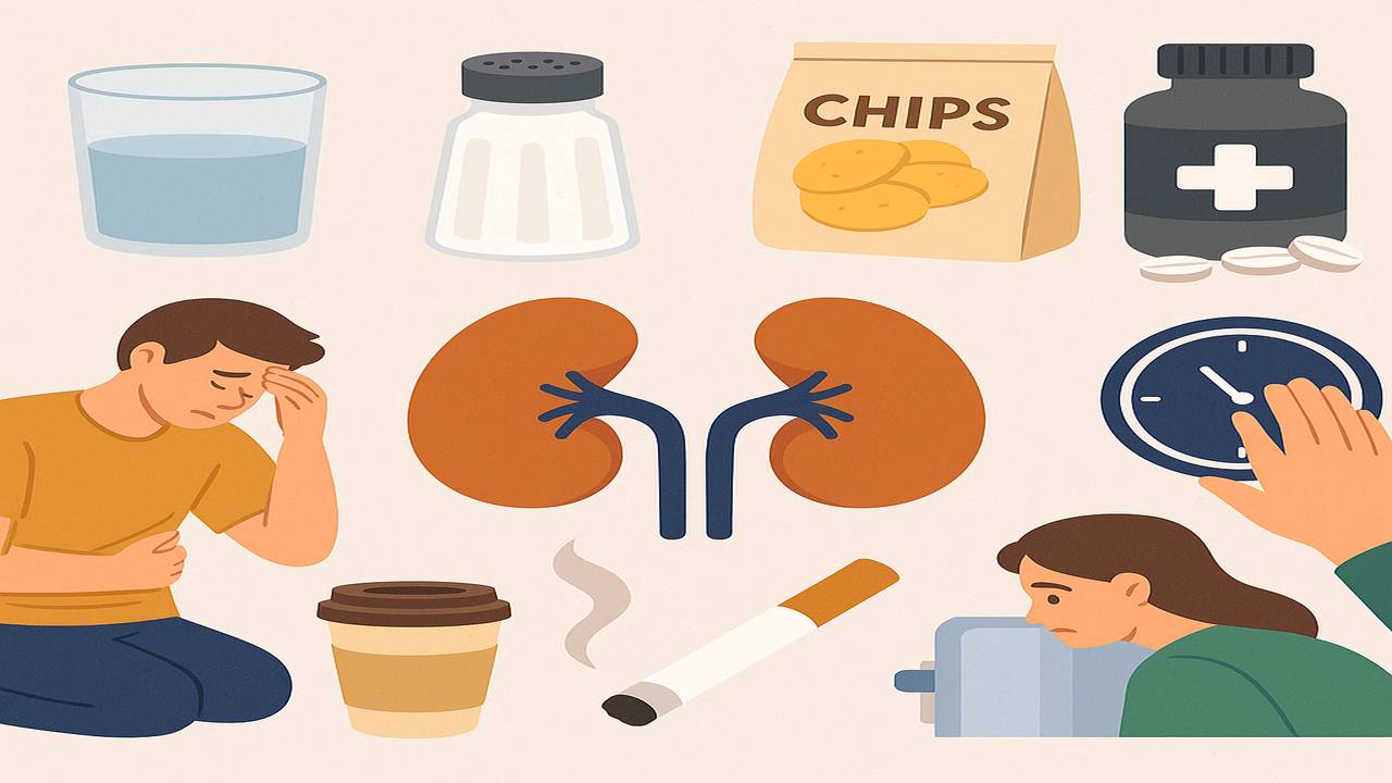 Mistakes cause rapid kidney failure. Graphic photo: Hoang Loc
