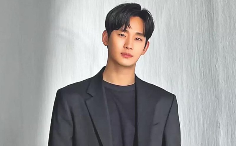 Actress Kim Soo Hyun. Photo: VieON.