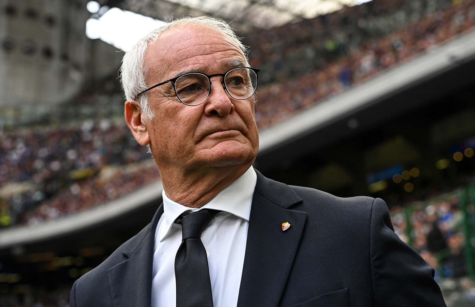 Claudio Ranieri ha tenido una exitosa temporada exitosa inesperada con Roma. Foto: AFP
