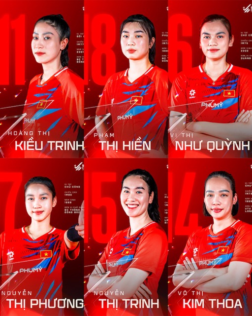 Doi hinh ra san cua tuyen bong chuyen nu Viet Nam. Anh: VFV