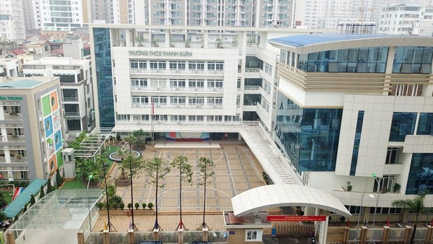 Thanh Xuan Secondary School (Thanh Xuan District, Hanoi). Photo: School