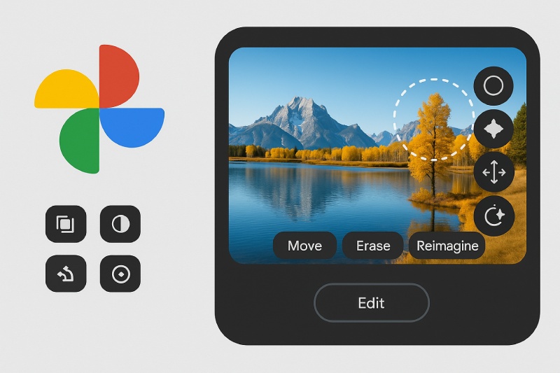Google actualizo una herramienta de edicion de fotos mas fuerte en Google Photos. Grafico: Quang Minh