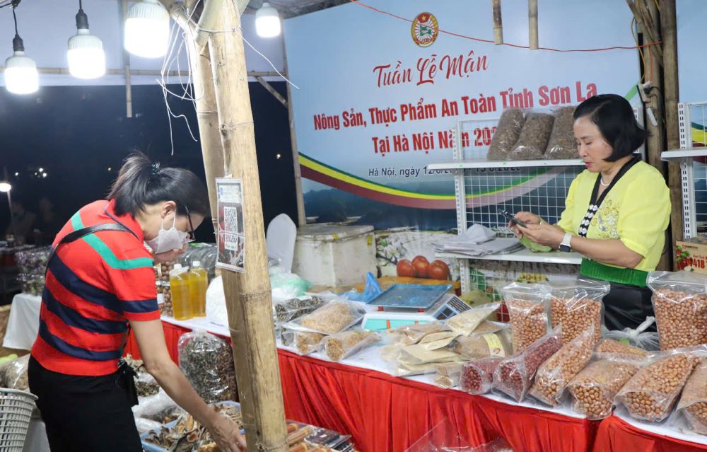 Khai mạc Tuần lễ mận Sơn La tại Hà Nội