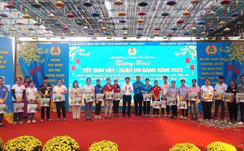 In the first 6 months of 2025, Ben Tre Trade Union supported over 94,000 union members and workers Photo: Ben Tre Provincial Federation of Labor