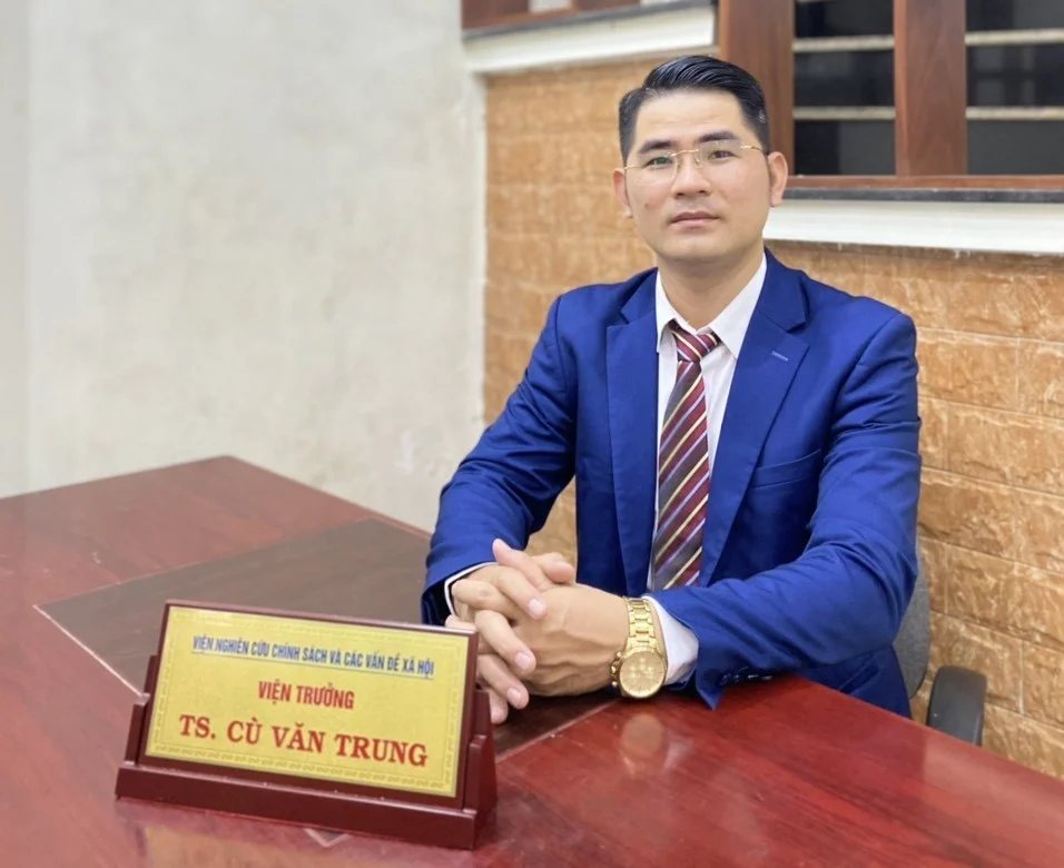 TS Cu Van Trung - Vien truong Vien Nghien cuu chinh sach va cac van de xa hoi. Anh: Trung Hieu