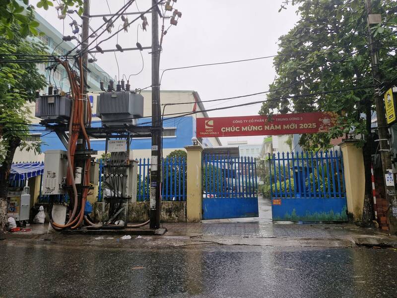 Central Pharmaceutical Joint Stock Company 3 (Hai Chau District, Da Nang City). Photo: Thu Giang