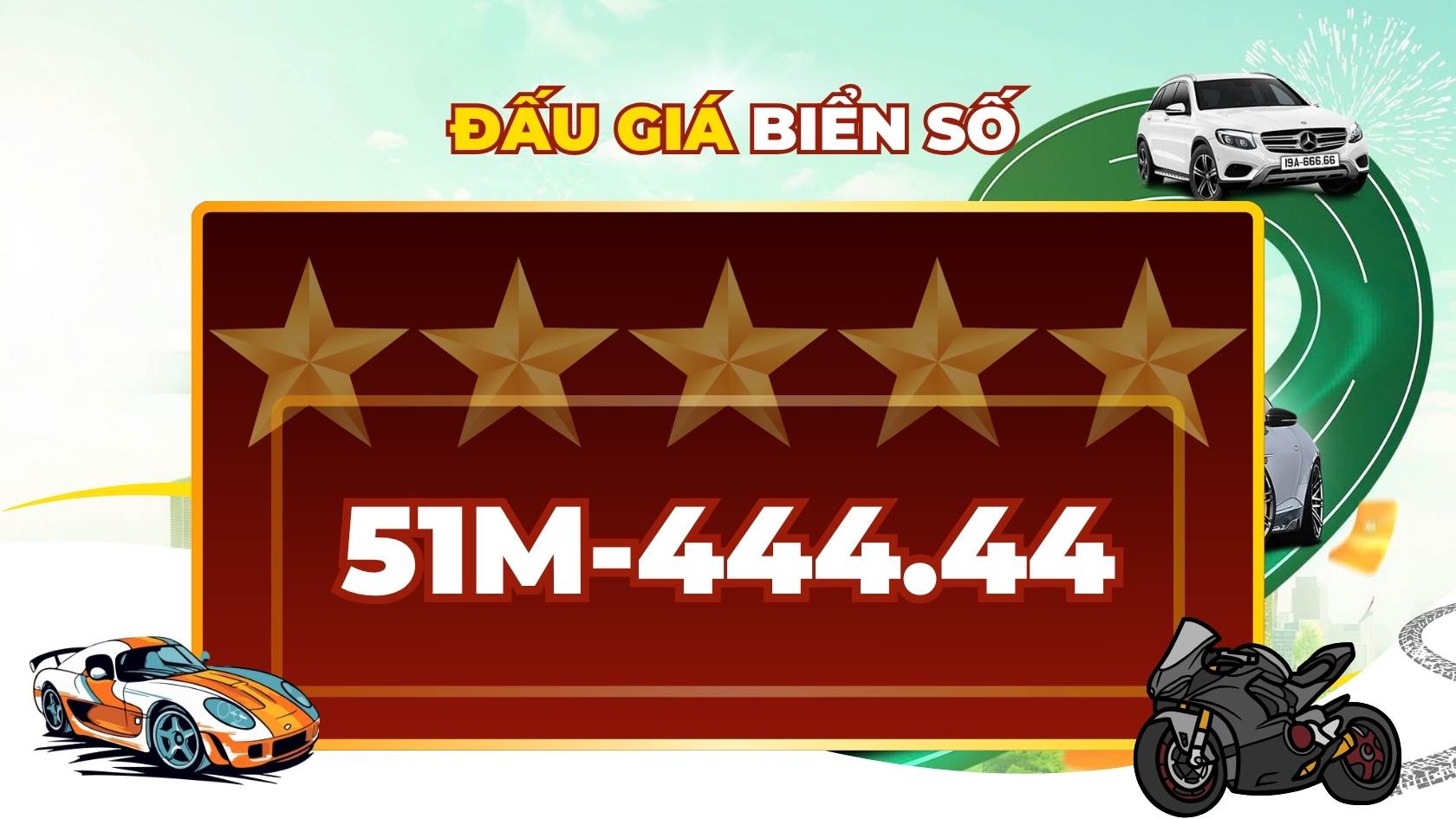 La placa de cinco cuartos en la ciudad de Ho Chi Minh estara disponible en la subasta el 12 de junio