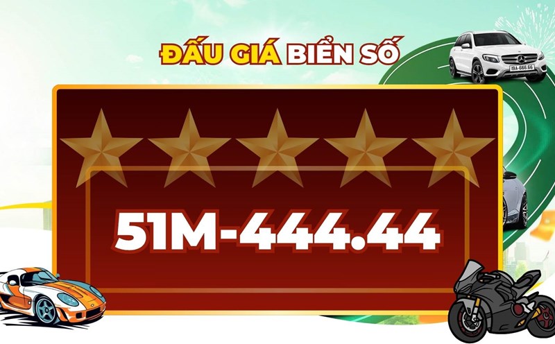 License plates worth billions in Ho Chi Minh City will be available in the auction on June 12