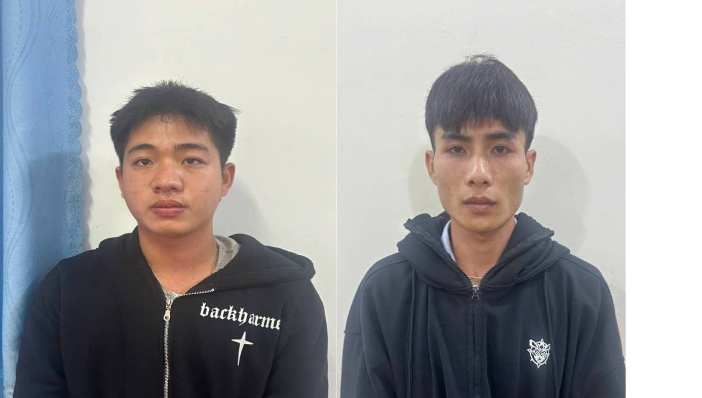 2 đối tượng Sĩ và Phi đã thực hiện 29 vụ trộm ở các khách sạn, khu nghỉ dưỡng của Phú Quốc. Ảnh: Công an cung cấp