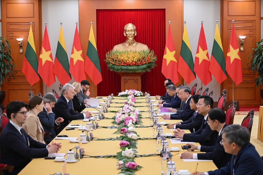 Quang canh buoi hoi kien. Anh: Hai Nguyen