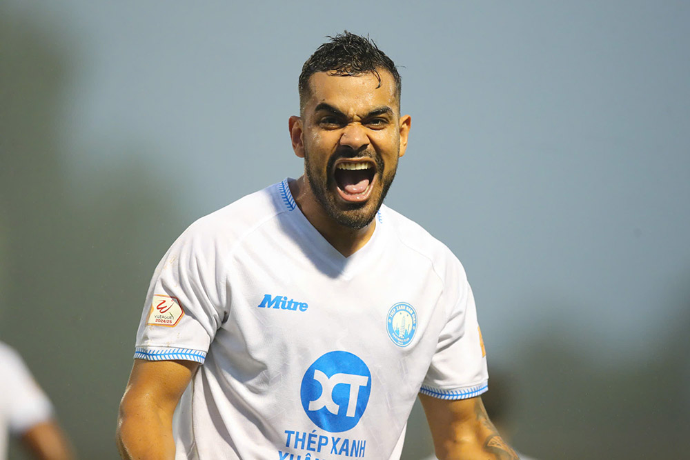 Mejor soldados extranjeros de Buller en mayo V.League 2024-2025. Foto: Nam Dinh Club