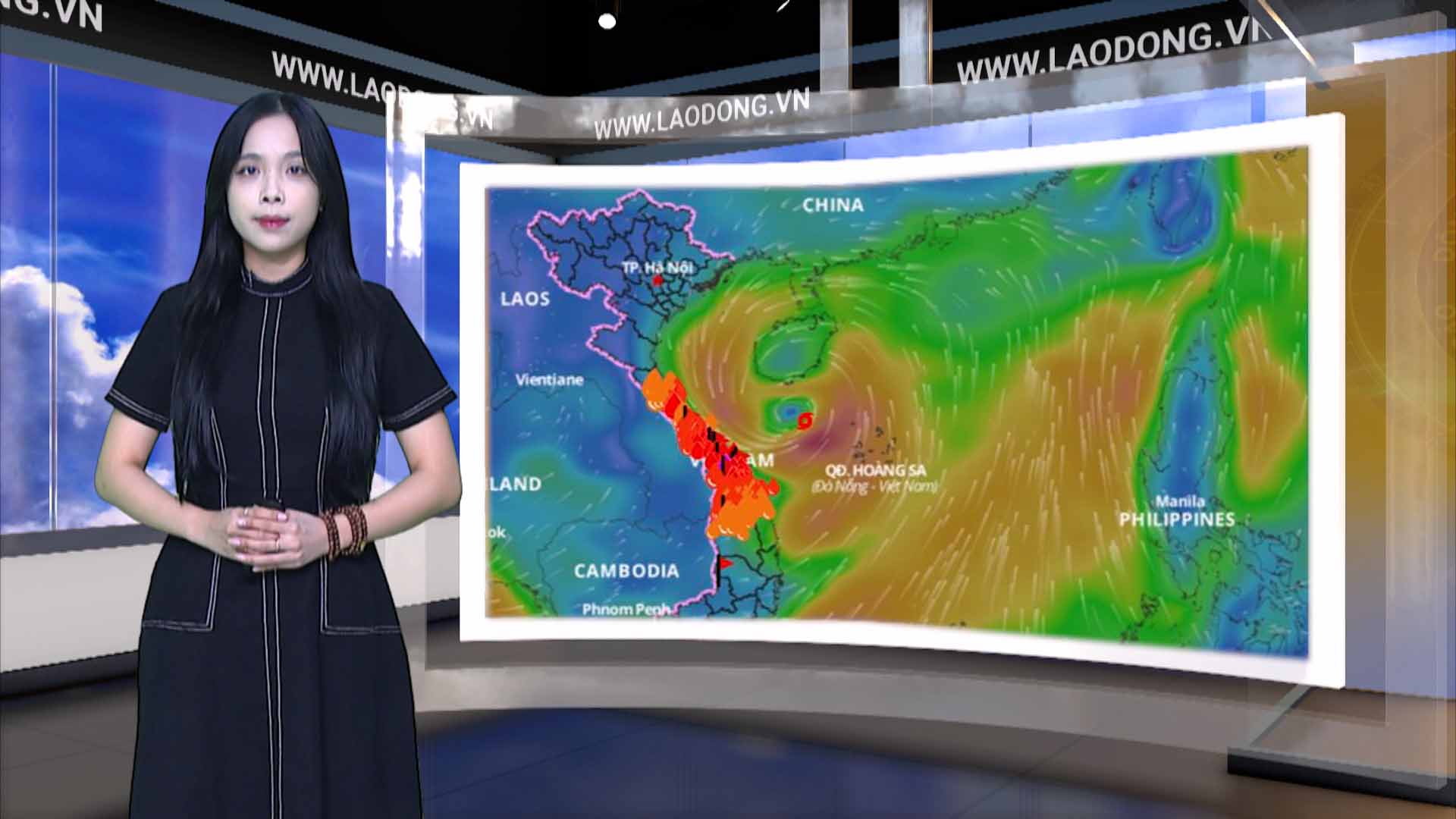Pronostico del tiempo esta noche y mañana 13.6
