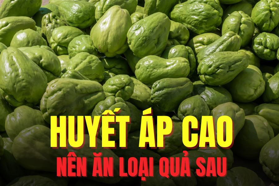 Su su helps lower high blood pressure effectively. Graphics: Tra My