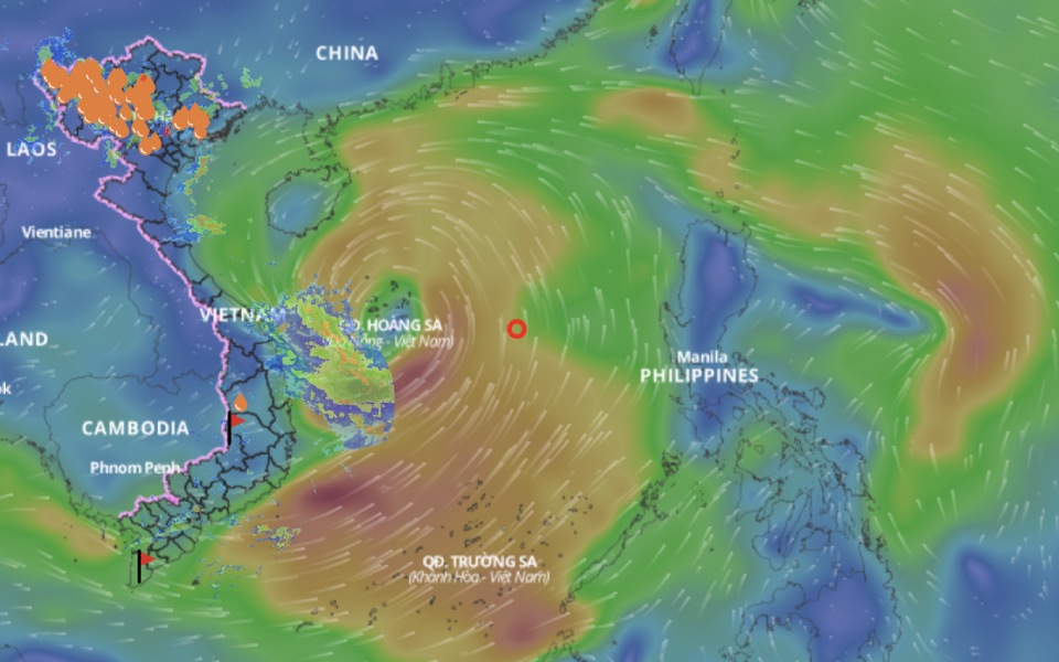 Pronostico de fuertes lluvias y tendencias de tormenta, depresiones tropicales en el proximo mes