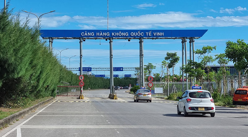El aeropuerto de Vinh tiene una capacidad de diseño de 3 millones de pasajeros/año. Foto: NGOC ANH