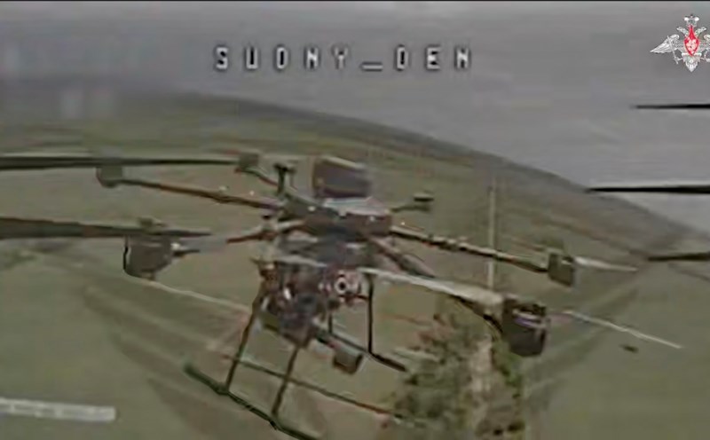 Russian attack UAVs. Photo: Russian Ministry of Defense