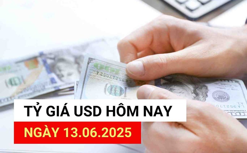 USD exchange rate today 13.6.2025.