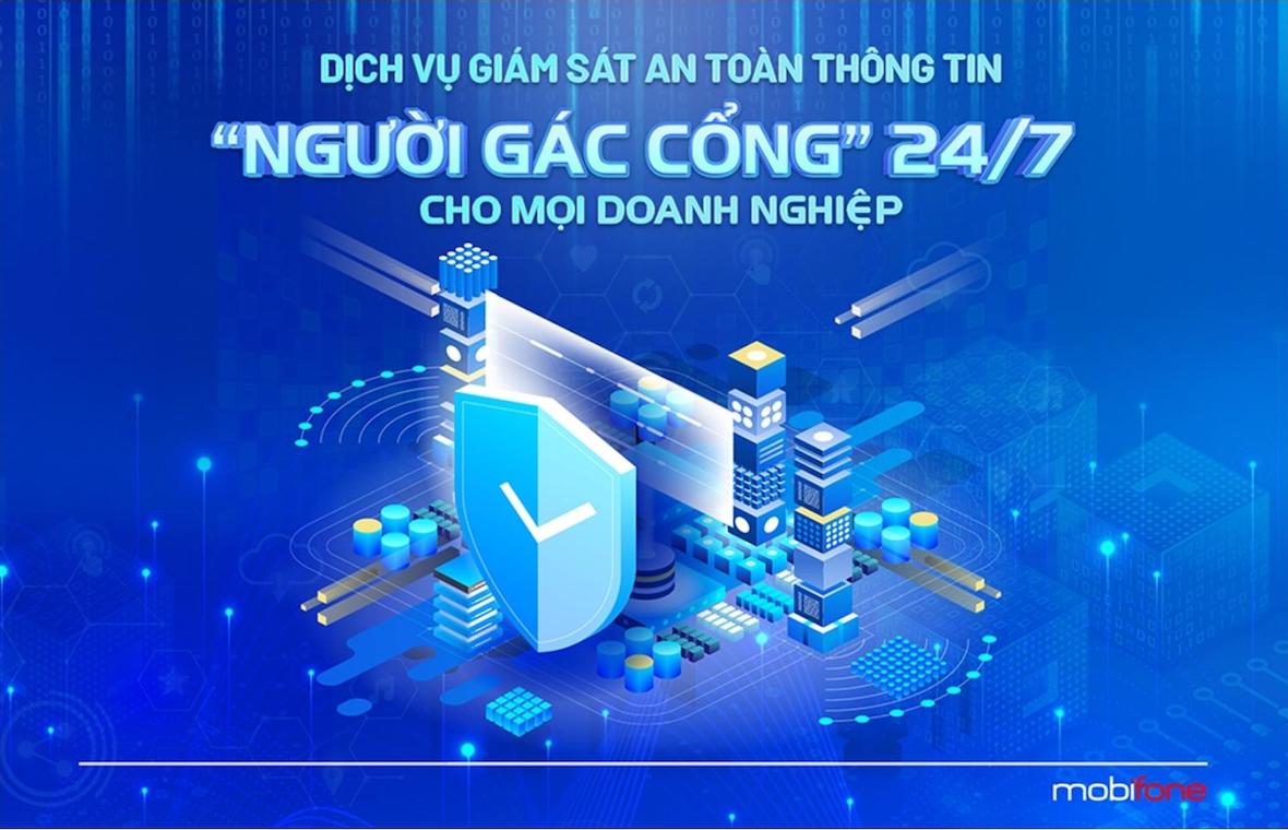 Dich vu giam sat an toan thong tin SOC cua MobiFone hoat dong tren nen tang cong nghe hien dai. Anh: MobiFone