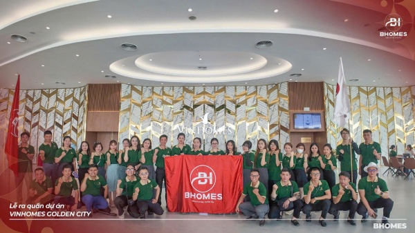 Vinhomes Golden City Hai Phong New Model "se dio la mano del prestigioso distribuidor Bhomes para traer buenos productos al mercado. Foto: NVCC