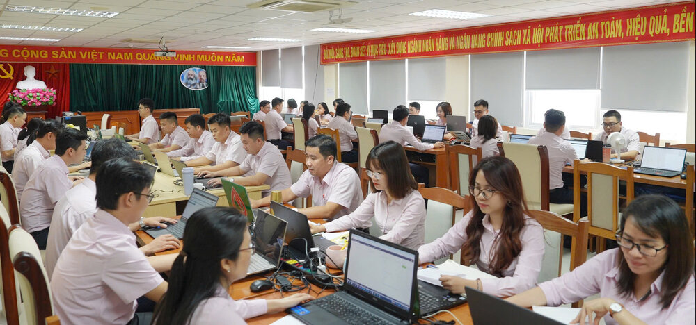 NHCSXH da va dang tap trung chuyen doi so nham nang cao chat luong phuc vu Nhan dan. Anh: Huu Trung