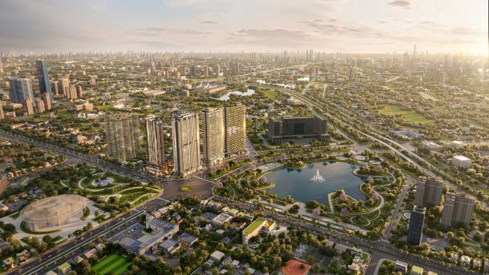 The Matrix One Premium nam tai vi tri tam diem moi cua Ha Noi. Anh: MIK Group