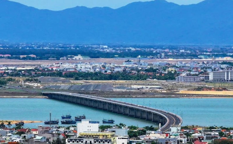 Overview of Tuy Hoa City (Phu Yen) - the place expected to be a second facility after merging with Dak Lak Province. Photo: Tin Phan