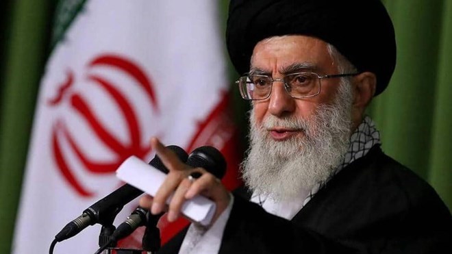 Thu linh toi cao Iran Ayatollah Ali Khamenei. Anh: AFP