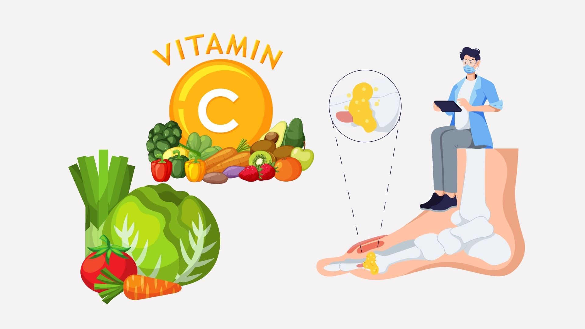 Discover the best foods for people with high uric acid. Graphics: Linh Dan