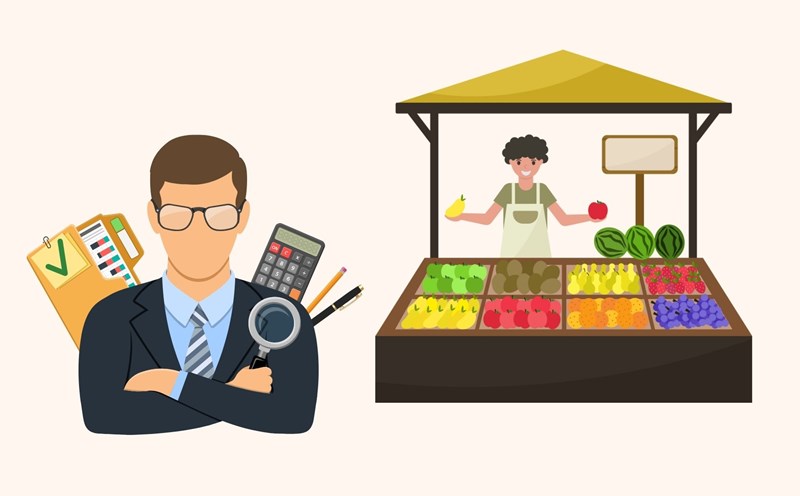 Regulating the principles for calculating taxes for current business households. Graphics: Linh Dan