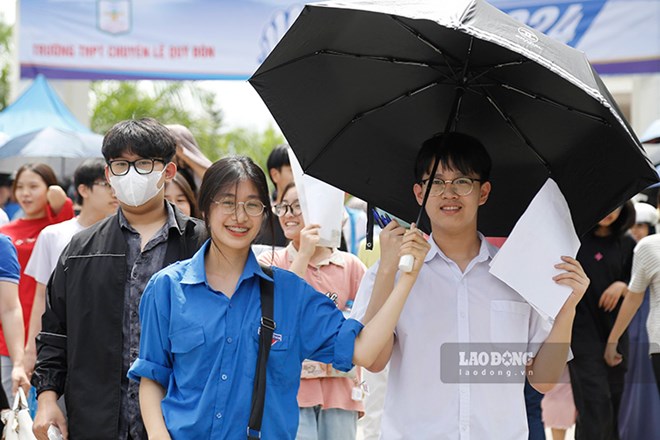 Admission based on high school transcripts is still one of the methods applied by many universities in 2025. Photo: Quang Dat