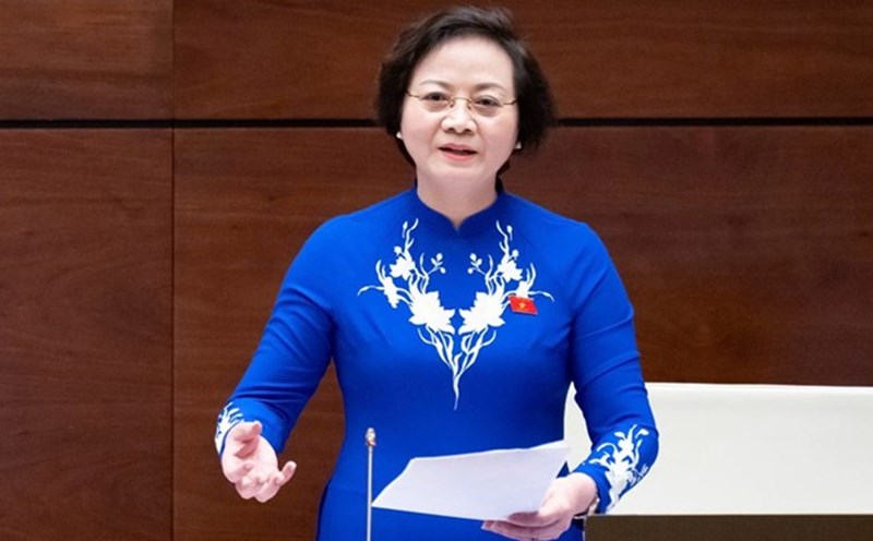 Minister of Home Affairs Pham Thi Thanh Tra. Photo: Quochoi.vn