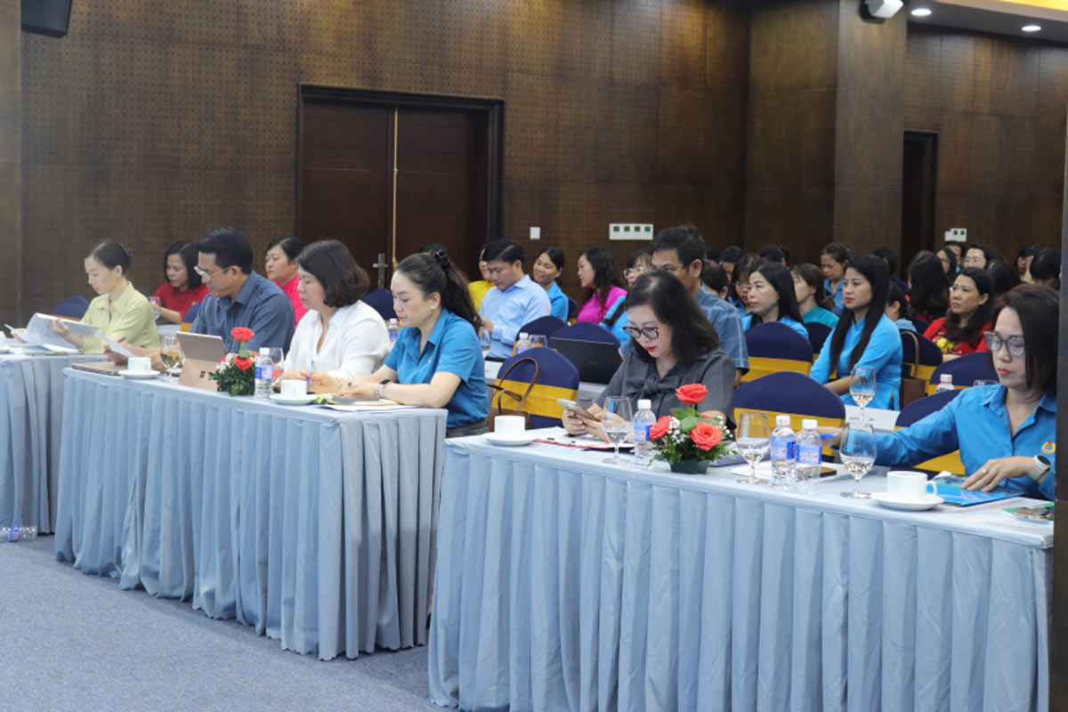 La escena de la conferencia. Foto: Centro de comunicacion Quang Ninh