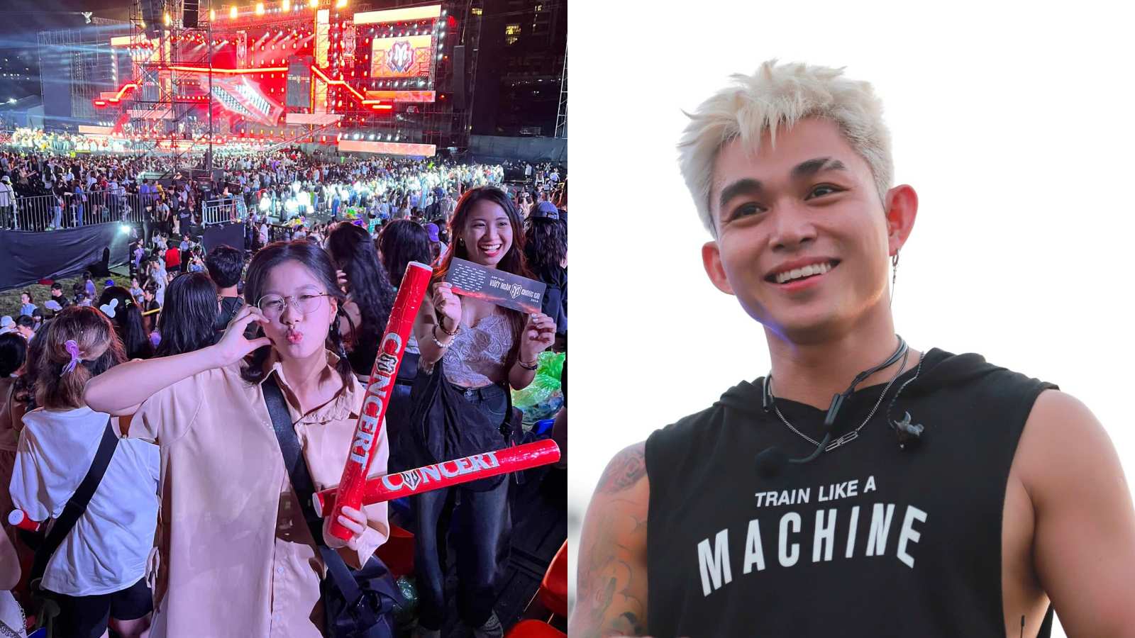 The Call Me by Fire concert became an attractive brand to the audience. Photo: Interviewee/Huyen Chi