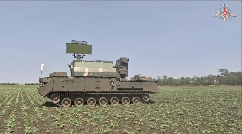 El sistema de misiles de defensa aerea Tor-M2 es operado por el Grupo Ruso Vostok. Foto: Ministerio de Defensa Ruso