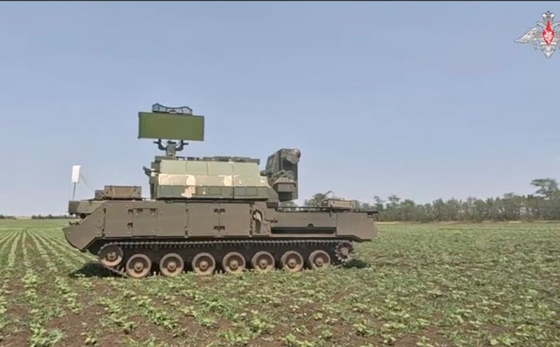 The Tor-M2 anti-aircraft missile system is operated by the Russian Vostok Group. Photo: Russian Ministry of Defense