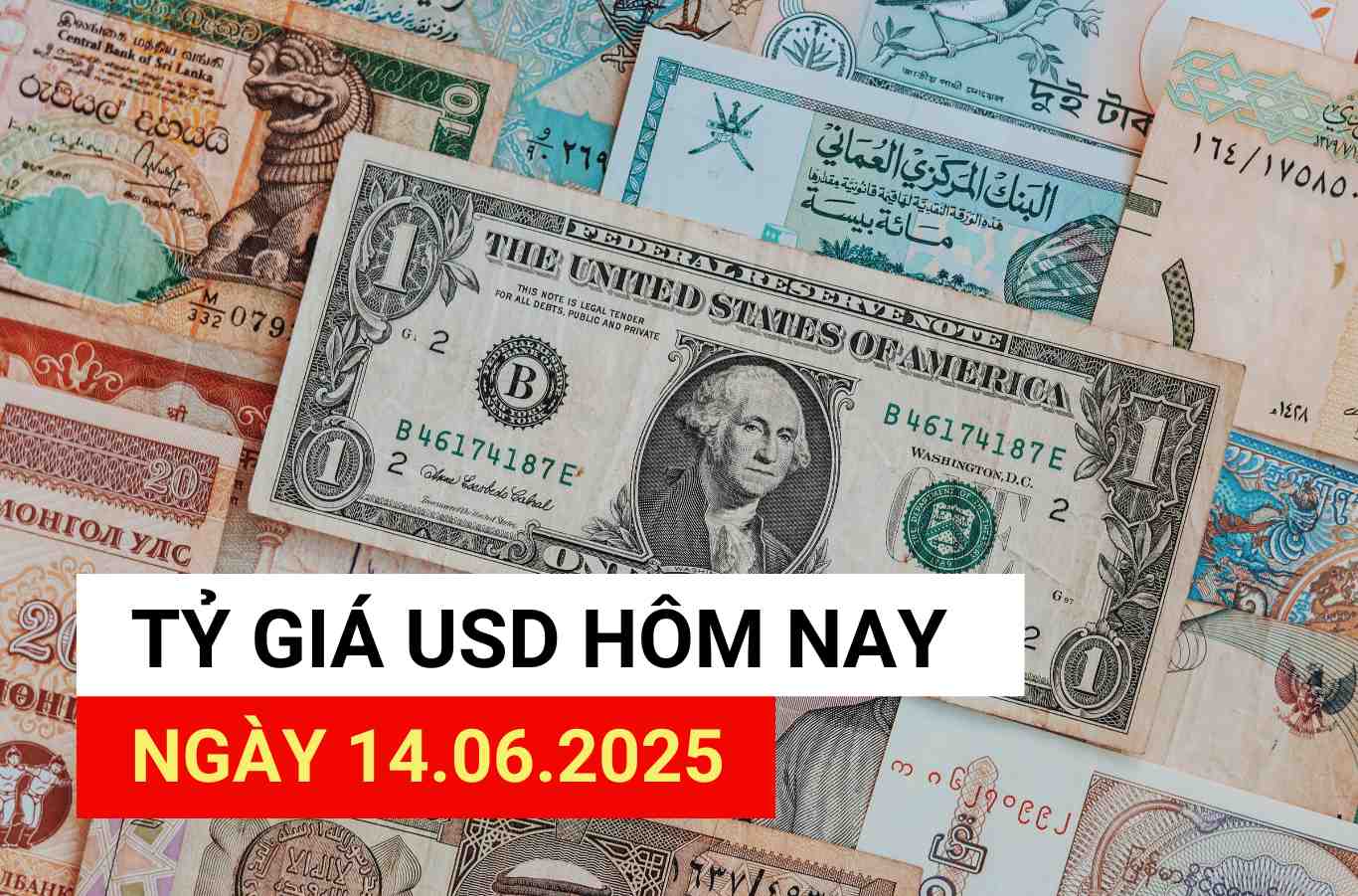 USD exchange rate today, June 14, 2025.