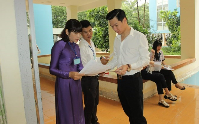 The Dak Lak provincial education sector has carefully prepared to organize the 2025 high school graduation exam. Photo: Bao Trung