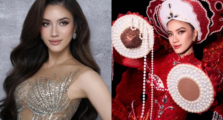 Runner -up Minh Nhan en Miss Cosmo Vietnam. Foto: MCMVN.